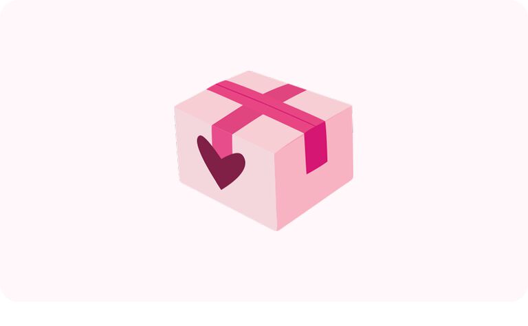 Illustration of an order box 