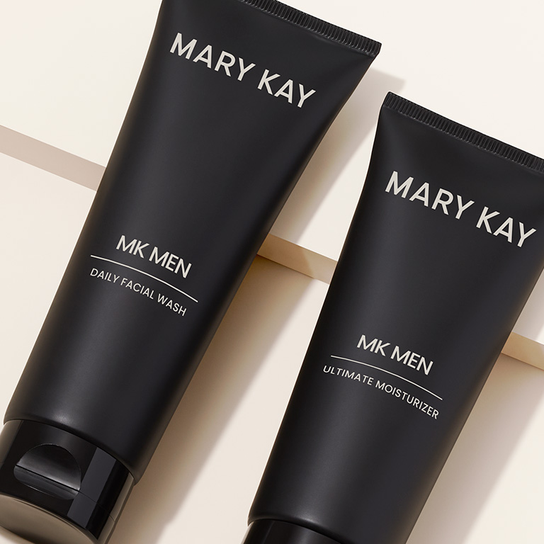 Mary Kay MKMen Daily Facial Wash and MKMen Moisturizer